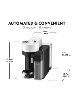 Kahvin- & Vedenkeittimet|Nespresso Vertuo Lattissima -kahvikone WHITE