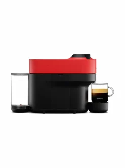 Kahvin- & Vedenkeittimet|Nespresso Vertuo Pop Capsule Coffee Maker -kahvikone RED