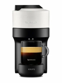 Kahvin- & Vedenkeittimet|Nespresso Vertuo Pop Capsule Coffee Maker -kahvikone WHITE
