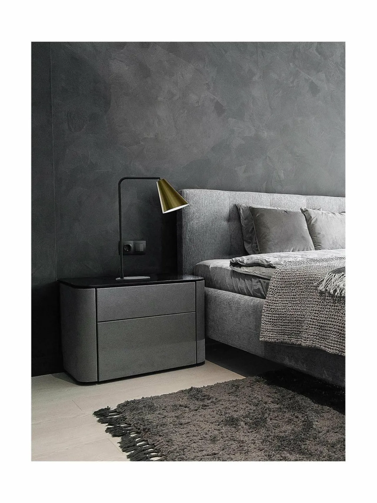 Pöytävalaisimet|Design by Grönlund Vigo-pöytävalaisin 56 cm 05 BLACK / ANTIQUE BRASS