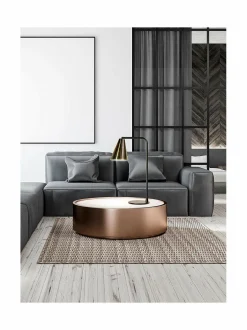 Pöytävalaisimet|Design by Grönlund Vigo-pöytävalaisin 56 cm 05 BLACK / ANTIQUE BRASS