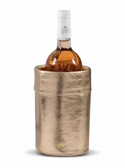 Baari- & Viinitarvikkeet|DUTCHDELUXES Viininjäähdytin nahasta 12 cm PEARL