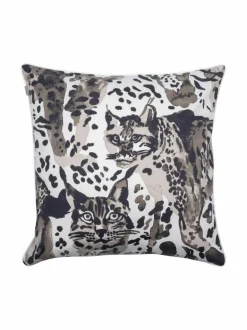 Sisustustyynyt|Huovat & Päiväpeitot|Pentik Villikissa -tyynynpäällinen LIGHT BROWN