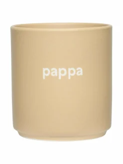 Mukit & Kupit & Asetit|Design Letters VIP Favourite Cup Dad -posliinikuppi 250 ml BEIGE