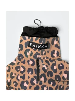 Koiran Vaatteet|PAIKKA Visibility Raincoat Lite Leopard for Dogs