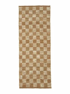 Matot|Casa Stockmann Visit-juuttimatto 70 x 180 cm NATURAL/OFF WHITE