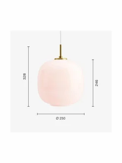 Kattovalaisimet|Louis Poulsen VL45 Radiohus -riippuvalaisin PALE ROSE