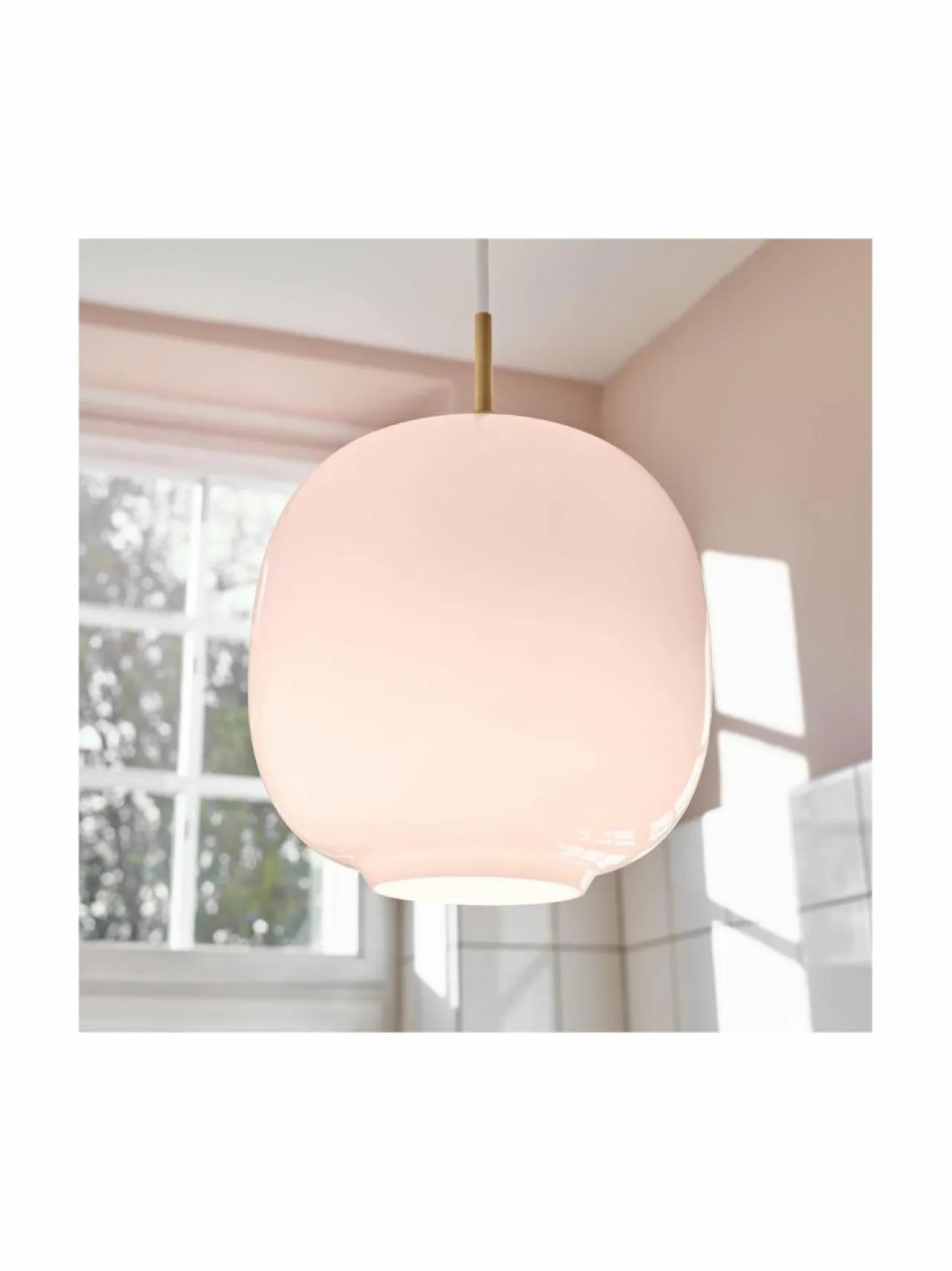 Kattovalaisimet|Louis Poulsen VL45 Radiohus -riippuvalaisin PALE ROSE