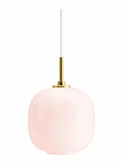 Kattovalaisimet|Louis Poulsen VL45 Radiohus -riippuvalaisin PALE ROSE
