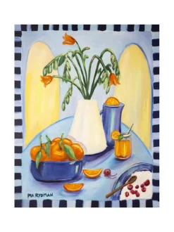 Taulut & Julisteet|Pia Rydman Art Välipala välimerellä, 73x60 cm, öljyvärimaalaus, Pia Rydman