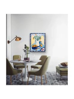 Taulut & Julisteet|Pia Rydman Art Välipala välimerellä, 73x60 cm, öljyvärimaalaus, Pia Rydman