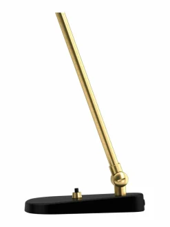 Pöytävalaisimet|Louis Poulsen VL38-LED-pöytävalaisin BLACK/BRASS