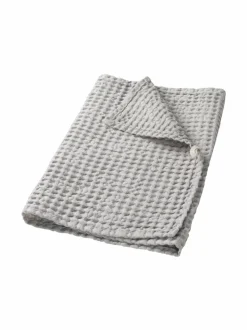 Kylpyhuonetekstiilit|Gauhar Helsinki Vohvelipyyhe SLATE