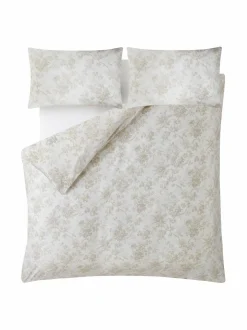 Liinavaatteet|Laura Ashley Walled Garden -satiinipussilakanasetti 05 DOVE GREY