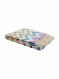 Huovat & Päiväpeitot|Missoni Home Watamu-villahuopa 100 MULTICOLOR