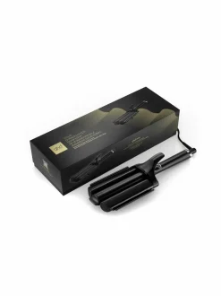 Hiustenhoito|GHD Wave Professional Triple Waver -kolmoislainerauta BLACK