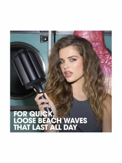 Hiustenhoito|GHD Wave Professional Triple Waver -kolmoislainerauta BLACK