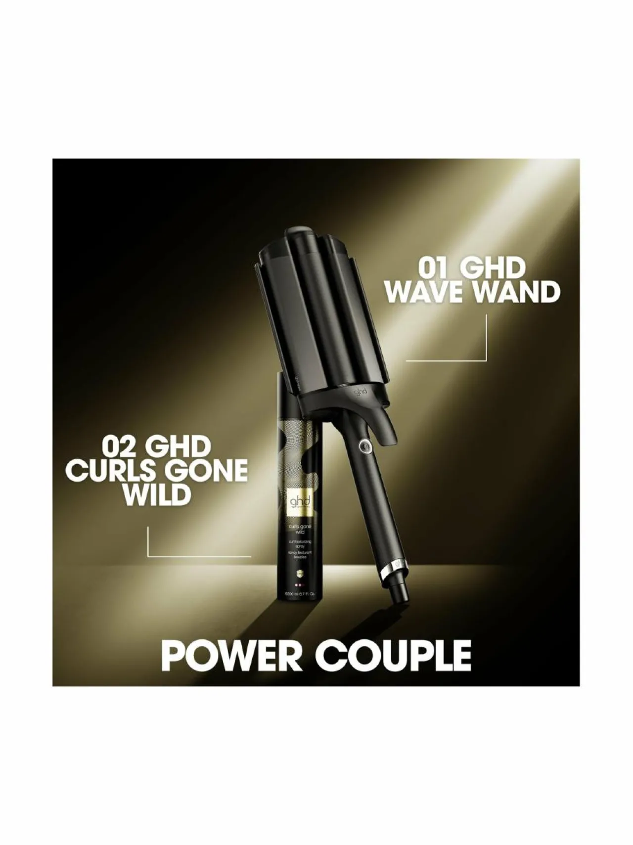 Hiustenhoito|GHD Wave Professional Triple Waver -kolmoislainerauta BLACK