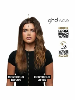 Hiustenhoito|GHD Wave Professional Triple Waver -kolmoislainerauta BLACK