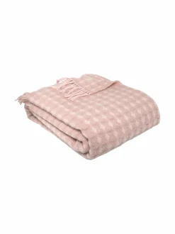 Huovat & Päiväpeitot|Pentik Winston-huopa 130 x 170 cm VAALEANPUNAINEN