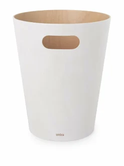 Roskakorit & -Pussit|Umbra Woodrow-roskakori 9 l VALKOINEN