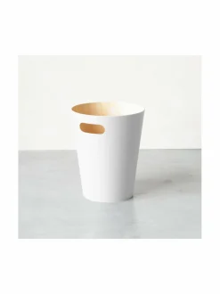 Roskakorit & -Pussit|Umbra Woodrow-roskakori 9 l VALKOINEN