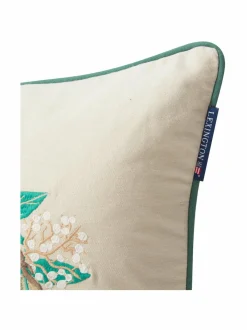 Sisustustyynyt|Lexington Wreath-tyynynpäällinen 50 x 50 cm 2750 BEIGE/GREEN