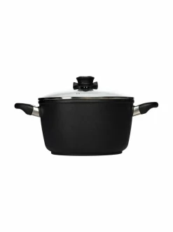 Keitto- & Paistoastiat|Swiss Diamond XD Induction -pata ja lasikansi 5,2 l MUSTA