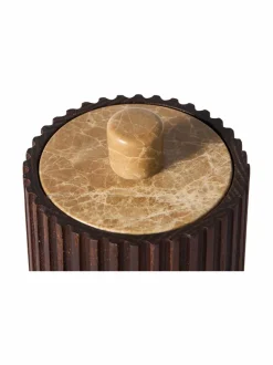 Keittiötarvikkeet|Muubs Yami-kannellinen säilytysrasia BROWN