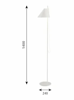 Lattiavalaisimet|Louis Poulsen Yuh-lattiavalaisin