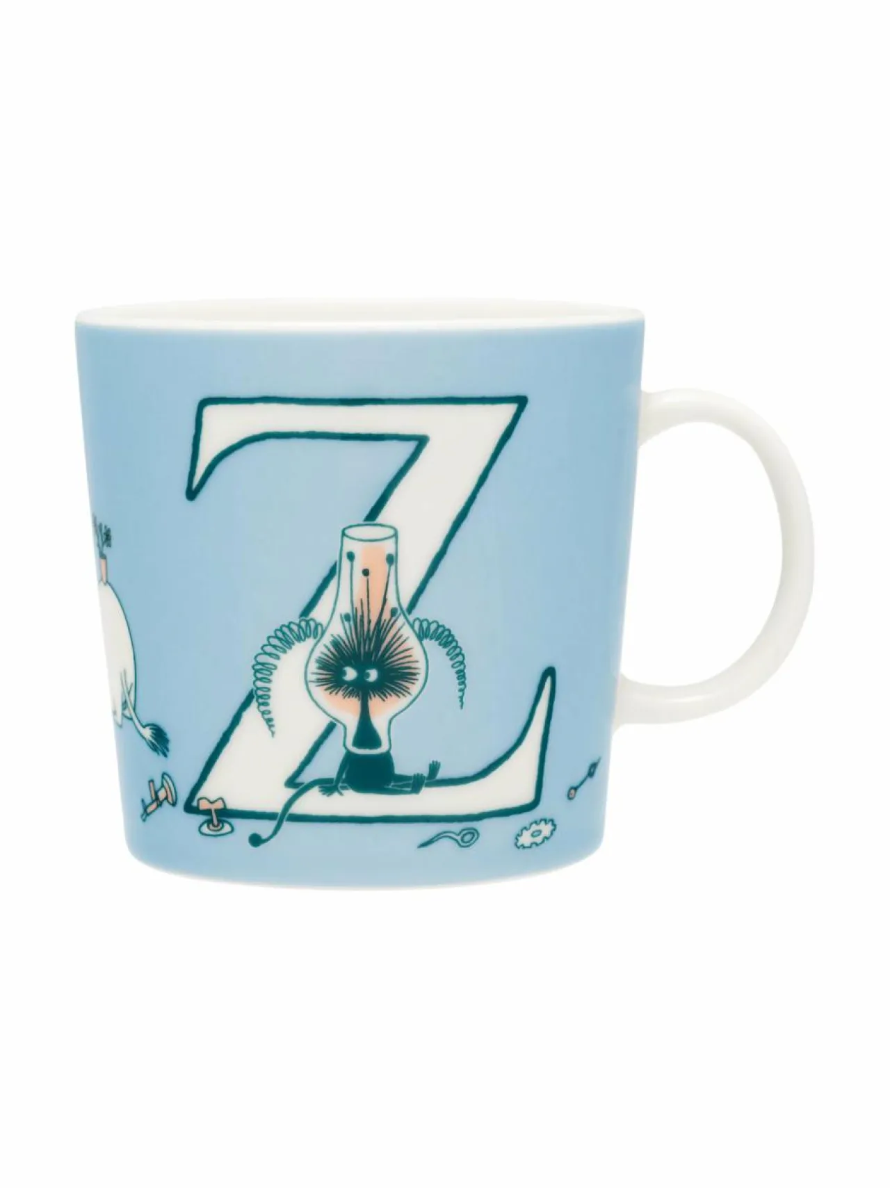 Mukit & Kupit & Asetit|Moomin Arabia Z-muki 0,4 l BABY BLUE